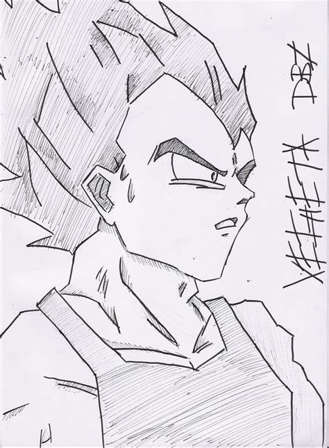 Sketches: Vegeta Sketches