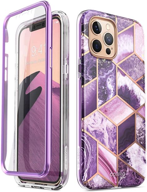 iPhone 13 Pro Max Slim Full-Body Marble Stylish Protective Case