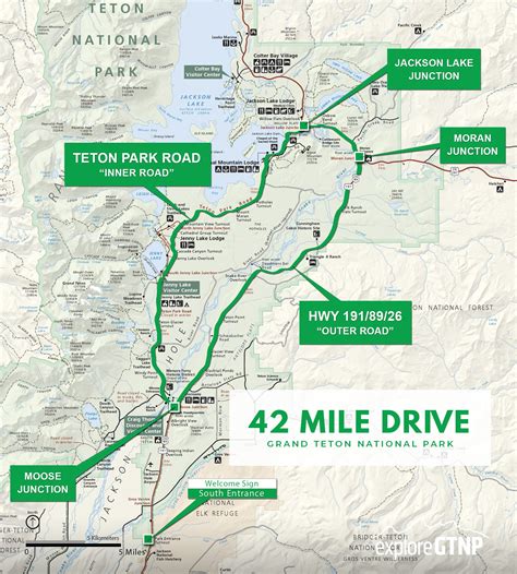 Drive Grand Teton's 42 Mile Scenic Drive - Explore GTNP