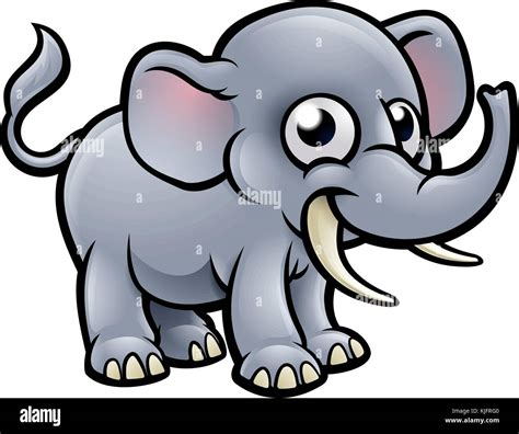 Pink Elephant Cartoon Characters