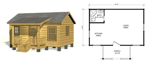 Unique Small Log Cabins Plans - New Home Plans Design