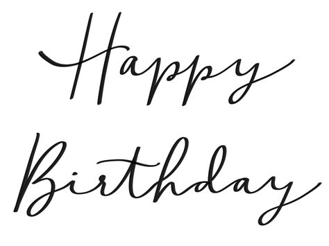 happy birthday lettering font - Neville Kunkel