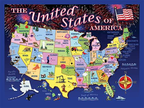 United States Of America Map Puzzle