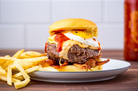 Burger With Egg Restaurant Near Me - Burger Poster