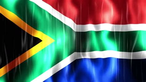 South Africa Flag Animation — Stock Video © kreativorks #109548894