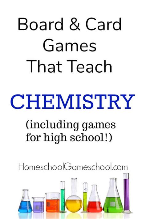 Chemistry Games - Games That Teach Chemistry (all Ages)