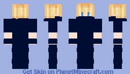 Blue ninja BOY Minecraft Skin