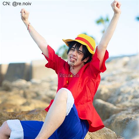 Anime One Piece Luffy Cosplay Costume