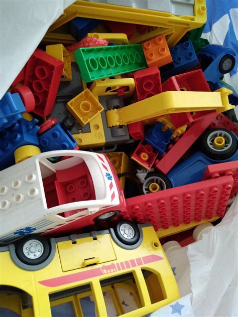 Lego Duplo bricks - massive bag of Duplo bricks, Hobbies & Toys, Toys ...