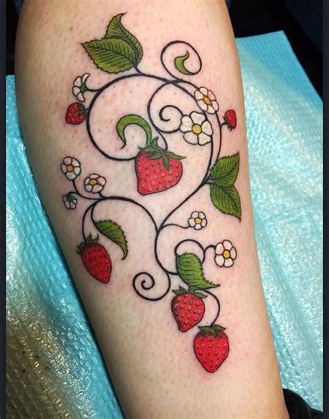 125 Amazing Strawberry Tattoos Ideas you should know - Wild Tattoo Art