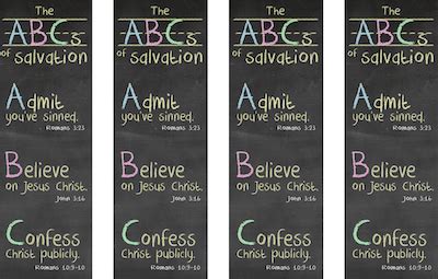 ABCs of Salvation - Teen Missions | Abc of salvation, Salvation ...