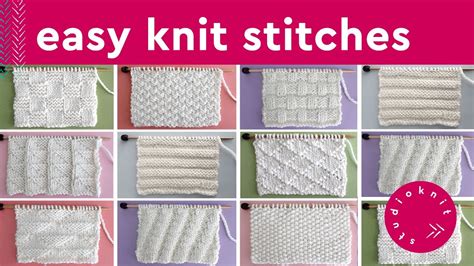 Beginner Knitting Patterns - Knitting Patterns