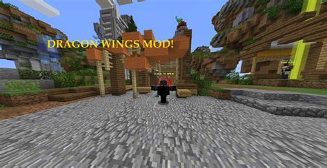 Dragon wings 1.8.9 (Forge required) Minecraft Mod