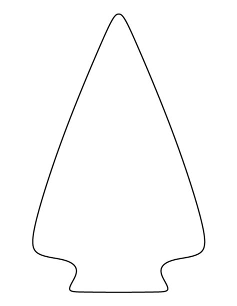 Arrowhead clipart outline, Arrowhead outline Transparent FREE for ...