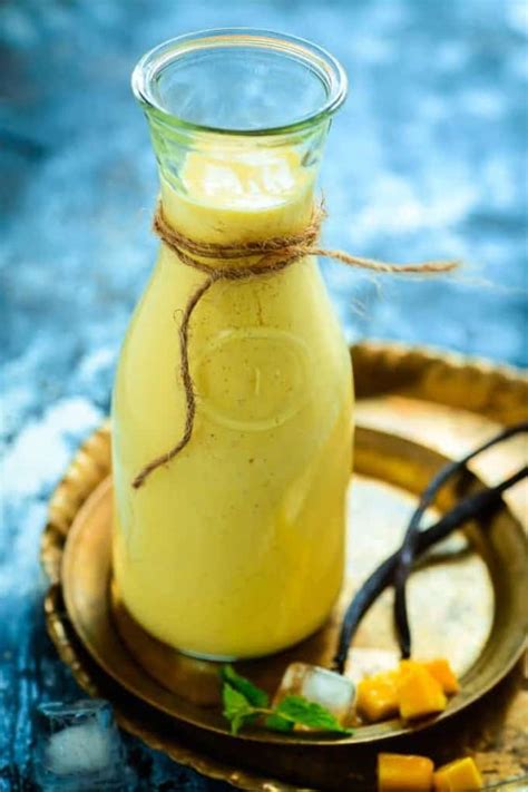 Healthy & Delicious Mango Vanilla Smoothie Recipe - Whiskaffair