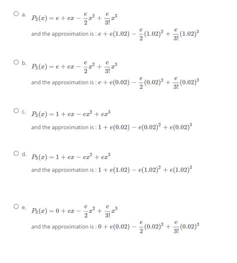 Solved For the given function, find the Taylor polynomial of | Chegg.com