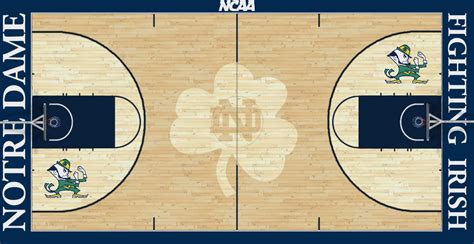 NCAA Basketball Court Concepts (All Teams and Conferences DONE ...