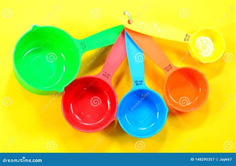 Baking Measuring Cups stock image. Image of bakery, kitchenware - 148295357