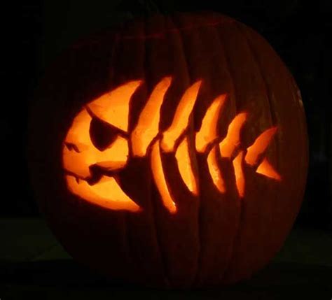 20+ Fishing Pumpkin Carving Patterns