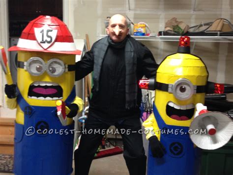 Coolest Gru and his Minions Family Halloween Costume