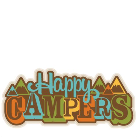 Download High Quality camping clip art happy camper Transparent PNG ...