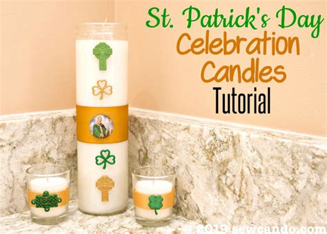 St. Patrick's Day Celebration Candles Tutorial – Heavenly Fabric Shop