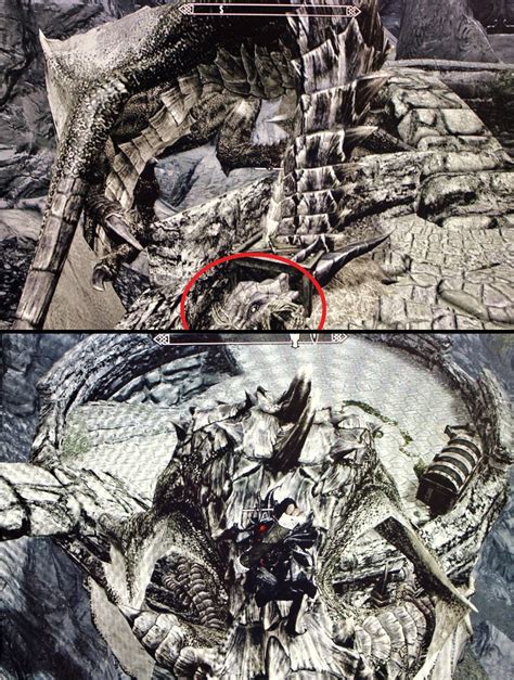 I rode a dragon, with some help of a skeleton, of course. : r/skyrim