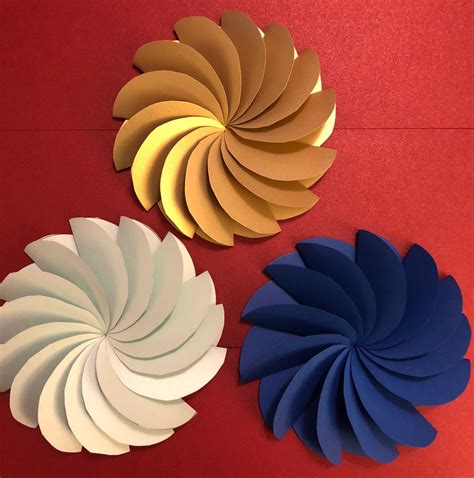 Paper Circle Flowers - PaperPapers Blog