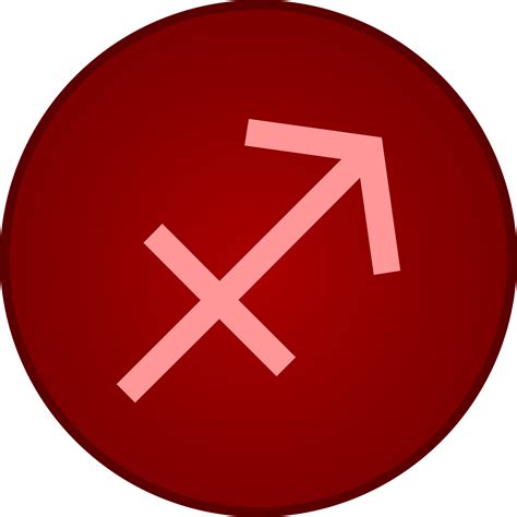 Clipart - Sagittarius symbol