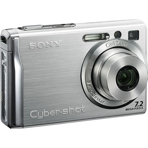 Sony Cyber-shot DSC-W80 Digital Camera (Silver) DSCW80 B&H Photo