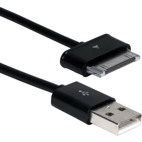 QVS USB Sync & Charger Cable for Samsung Galaxy Tab Tablet - 1.60 ft ...