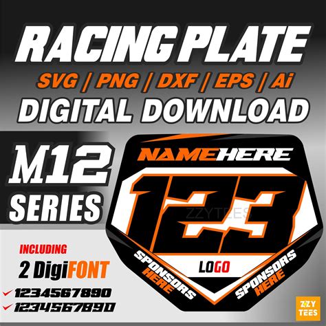 Download Font Racing Number – Materi Belajar Online