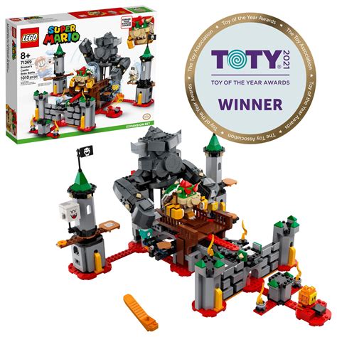 Buy LEGO Super Mario Bowser’s Castle Boss Battle Expansion Set 71369 ...