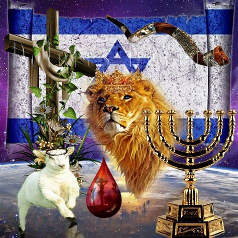 Symbols of the Messiah Yeshua | Lion of judah jesus, Lion and lamb ...