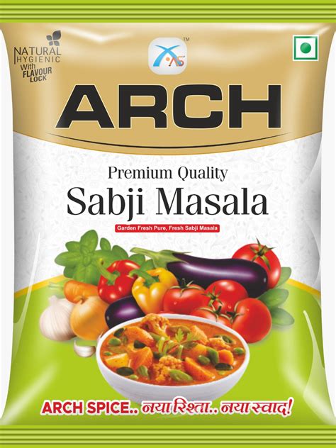 Sabji Masala Pouches - archspices.com