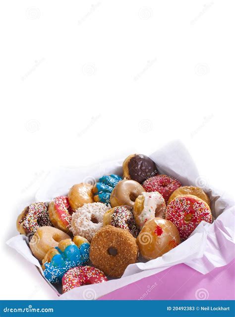 Box Of Donuts Stock Photos - Image: 20492383