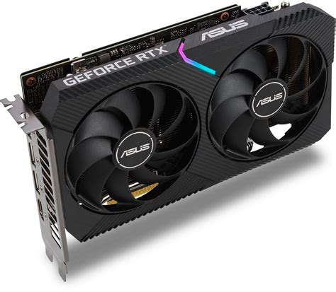 GeForce RTX 3060 DUAL OC V2 12GB Semi-Fanless Graphics Card