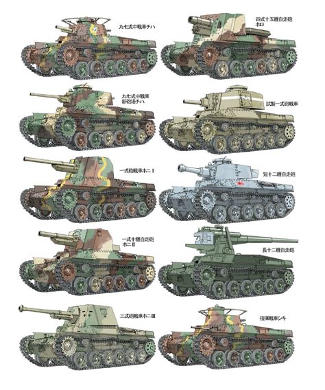 Japanese Tank Destroyers and SPGs of World War 2 : r/TankPorn