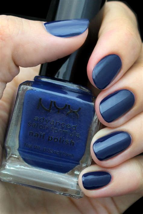 Navy Blue Nail Polish - Dark Blue Nail Polish - Nail Lacquer - $4.00