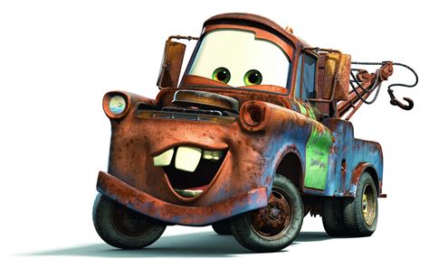 Disney Cars Characters " Tow Mater " Wallpaper