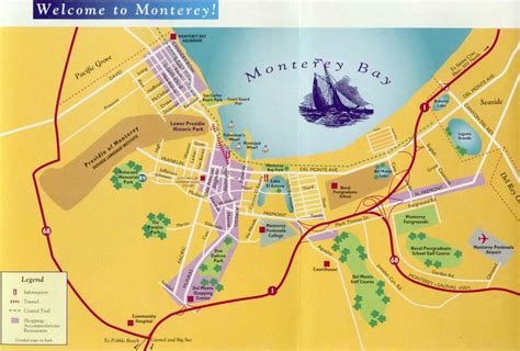 Map Of Monterey Peninsula | Hot Sex Picture