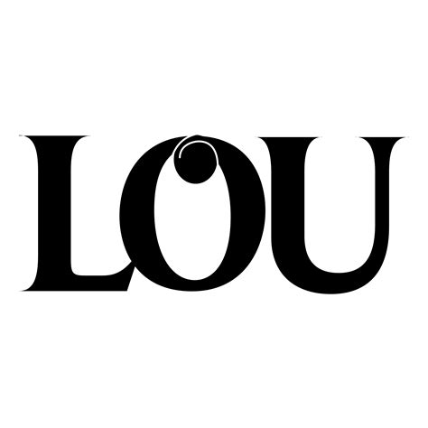 Lou Logo PNG Transparent & SVG Vector - Freebie Supply