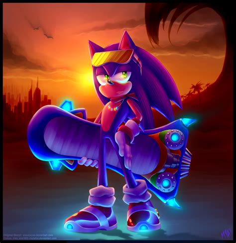 Sonic Riders~ Sonic at dawn - Sonic the Hedgehog Fan Art (27028169 ...