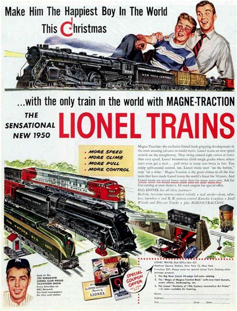 Lionel Trains: Vintage toy locomotives from the '50s - Click Americana