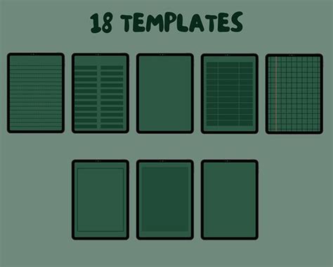 FREE DOWNLOADABLE Digital notebook design template | Design template ...