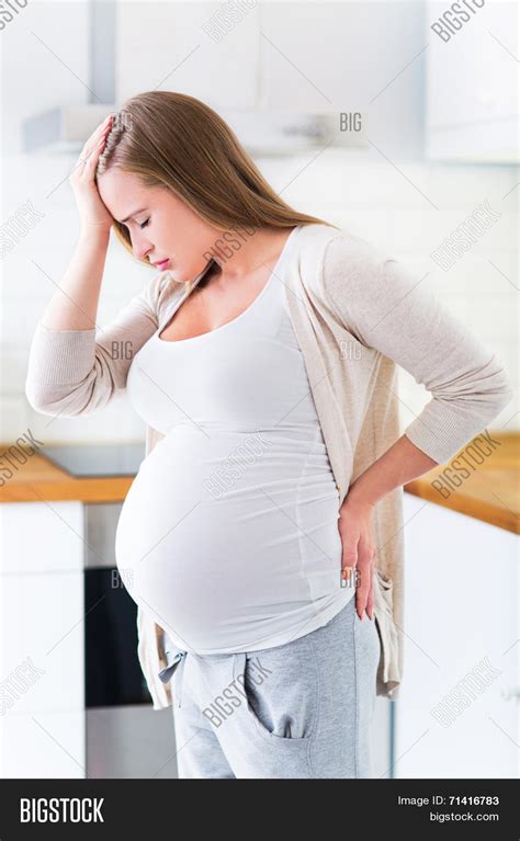 Tired Pregnant Woman Image & Photo (Free Trial) | Bigstock