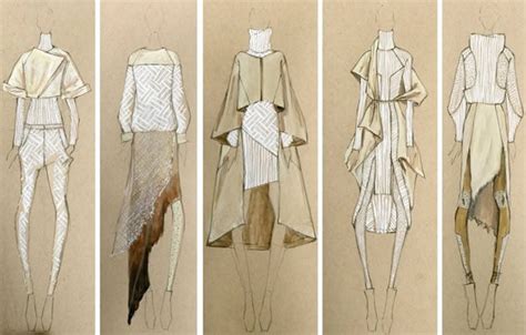 Textiles and Fashion Design Sketchbooks - 20 Inspirational Examples