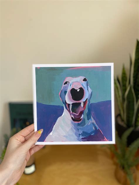 Walter the Dog Meme Painting Print - Etsy