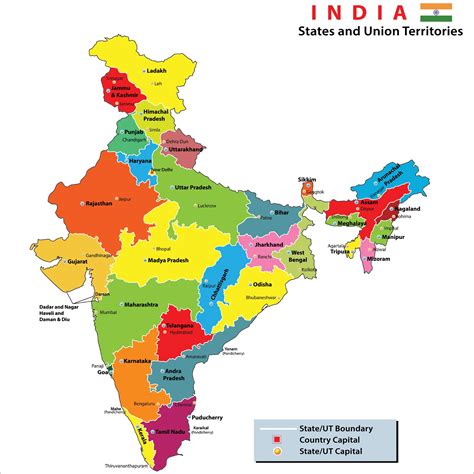 India Political Map In English - Uf Calendar Spring 2024