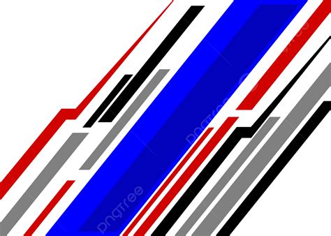 Abstract Racing Stripes With Red Blue Black Gray And White Background ...